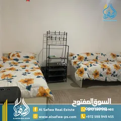  7 شقه مفروسه للايجار المصايف مناسبة جدا لموظفات او موظفين او عائله صغيره