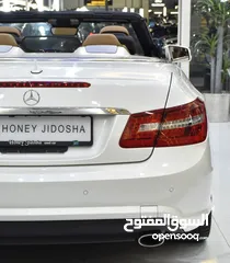  9 Mercedes Benz E350 Convertible ( 2013 Model ) in White Color Japanese Specs
