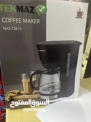  2 ماكينة قهوة مكفوله جديده بالكرتونه للبيع