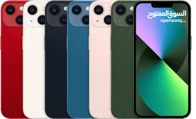  20 iPhone 13 128G جديد كفالة الشرق الاوسط جميع الالوان افضل سعر بالمملكة
