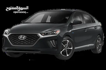  6 احجز الان..للإيجار بافضل الاسعار / مكتب نحد لتأجير السيارات السياحيه hybrid Hundayi Ioniq 2024