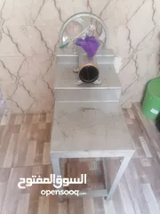  3 عدة مطعم فلافل كامل للبيع .
