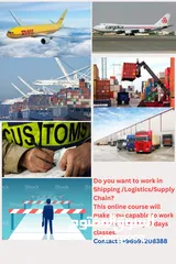  1 Online classes in Logistics and Supply Chain for 7 days.
