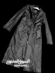  1 جاكيت معطف ستاتي جلد طبيعي .
