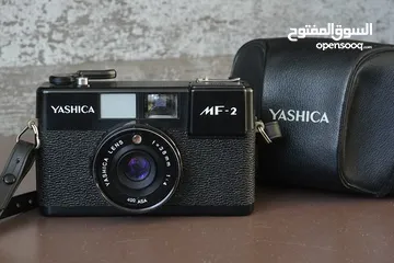  1 كاميرا تصوير يابانية مستعملة Yashica MF-2 Compact Camera
