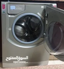  6 غساله مع حماصه نوع اريستون