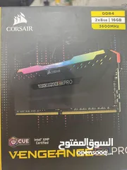  1 Corsair Vengeance DDR4 3600MHz 16GB