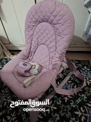  2 كرسى أطفال هزاز ماركه تشيكو الايطاليه استعمال خفيف