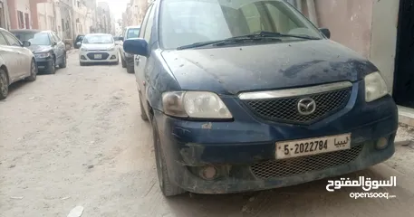  1 مازدا ام بي في mpv ,محرك 23