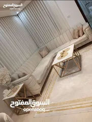  5 طقم كنب مستعمل بحالة ممتازه