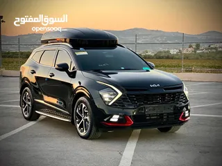  6 كايا سبورتاج  GT Line/2022 فل بدون فتحة سقف  2x4 ///240Hp بنزين + كهرباء  ( Haybrid) 1600cc