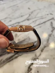  7 ساعة اوميغا اورجينال ذهب روز و الماس