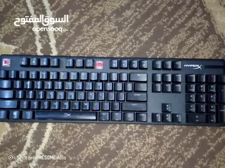  7 *يتوفر كيبورد من شركة ( Hyper X ) موديل ( Alloy Origins ) يأتي ( RGB ) بثلاث أنظمة جميلين اقرأ الوصف