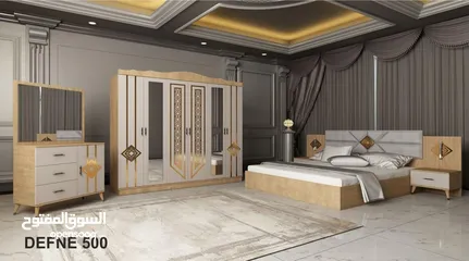  11 غرف نوم تركي وصلت حديثا شامل التركيب والدوشق مجاني