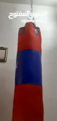  2 العرض لفترة محدودة!!  كيس ملاكمة قماش EVERLAST +اثنين رباط لحماية الأيدي عند الملاكمة +تعليقة كاملة