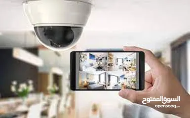  6 كاميرات مراقبه راقب منزلك  راقب مكتبك ومحلاتك و  مزرعتك  جاخورك  شاليهك