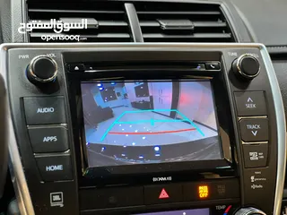  18 تويوتا كامري 2017 مخزنه عداد قليل 10 الف كيلو بحاله الزيرو فحص كامل فل كامل اعلى تصنيف