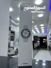  1 Samsung Watch 6 Classic 47mm Silver  سامسونج واتش 6 كلاسيك 47مم لون سلفر  جديدة متوفرة الام (^_^)