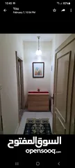  13 شقه ارضيه مفروشة مستقله مكونة من غرفتين نوم و توابعها مع حديقه و كراج.مع روف مستقل ضمن سكن عائلي خاص