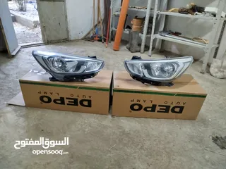  3 قطع اكسنت 2014 اضوية امامي 500 شيكل وخلفي 500 شيكل وطبونيين ب 500 شيكل