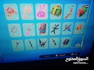  17 حساب فورت نايت ps4 للبيع بسعر 25 دينار قابل للتفاوض