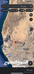  1 قطعة ارض مساحتها 1500 متر قريبه علي مقسم بوزيان و حي السلام 