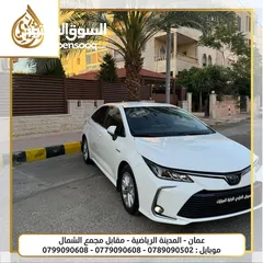  5 تويوتا كورولا هايبرد 2022 بدفعة اولى 1600