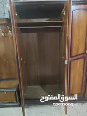  4 غرفه نوم تفصيل خشب لاتيه 18 اندونيسي  وزان قشره  زيتون