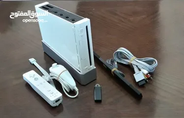  3 ناينتدو وي Nintendo wii معدل مع العاب رائعة مناسبة للاطفال متوفر تنزيل العاب