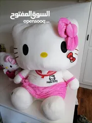  1 لعبة hello kitty جديدة اصلي حجم كبير