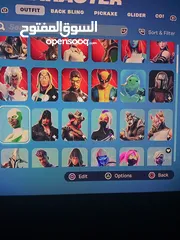  2 حساب فورت نايت للبيع بسعر عادي جدا