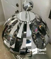  6 ثريا فاخرة إيطالية من الستانلس ستيل – تصميم أنيق وجودة عالية