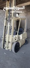  3 رافعه  حمولة 2 طن ديزل مبتسوبيشي  او للبدل على سياره forklift