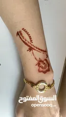  8 حنه للرسم عمانية100٪؜