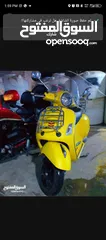  4 Vespa GTS Super 300 فيسبا جي تي اس سوبر 300  موديل ال2018 بحالة الوكالة