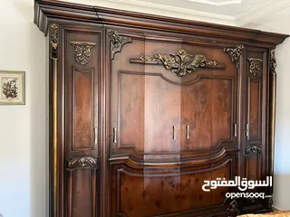  2 غرفة نوم خشب زان
