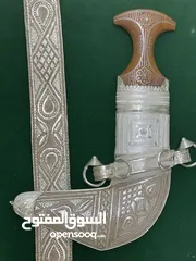  2 خنجر عماني فضة عيار 925