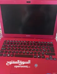  1 لابتوب سوني فيو للبيع