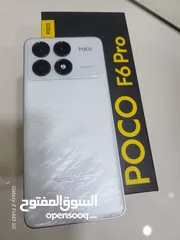  1 (نظافة 100%)  1T ذاكره Poco F6 pro بيع مستعجل