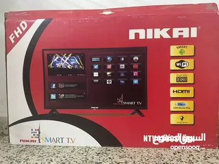  2 Nikai 43 inches Smart TV, FHD, Price 350