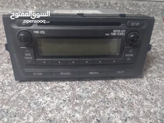  1 مسجل سياره تيوتا بريوس c