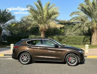  6 Stelvio 2018 118km only perfect conditions fully loaded regular agency service