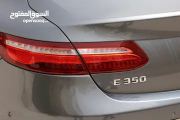  6 Mercedes E350 Coupe like brand new  بحالة الوكالة ممشى قليل