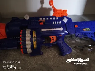  19 مسدس كهربائي للبيع للاطفال لون ازرق للاطفال لجميع الاعمار سهل الاستخدام