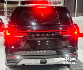  3 لكزس BB LX 600 بريمي 2024 اللون أسود عرض خاص