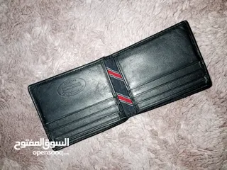  5 محفظة رجالي تومي هيلفيغير جلد اصلي طبيعي 100% Tommy Hilfiger Men's Wallet 100% Genuine Leather