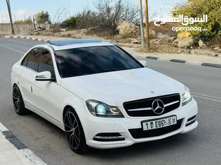  6 مرسيدس c200  ترخيص 2012 بسعر حرق عالكاش