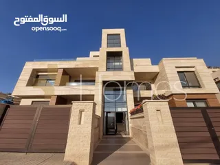  20 شقة اخيرمع روف للبيع في عبدون بمساحة بناء 180م