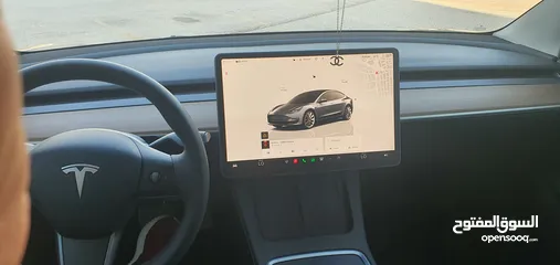  13 TESLA MODEL 3 2022 STANDARD PLUS فحص كامل بحال الوكاله