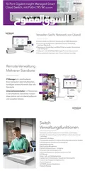  3 high-power poe+Insight managed smart   cloud switch 8- port. NETGEAR